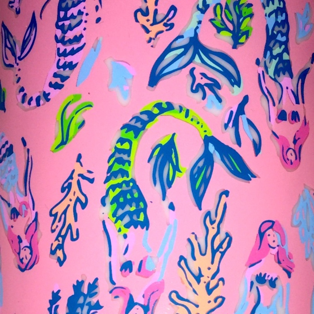 RARE Lilly Pulitzer Girls Night Out Mermaid Mug